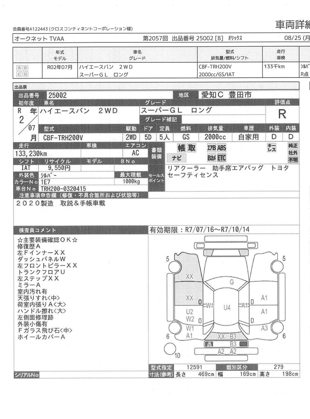 Toyota Hiace Super GL 2020 - Silver