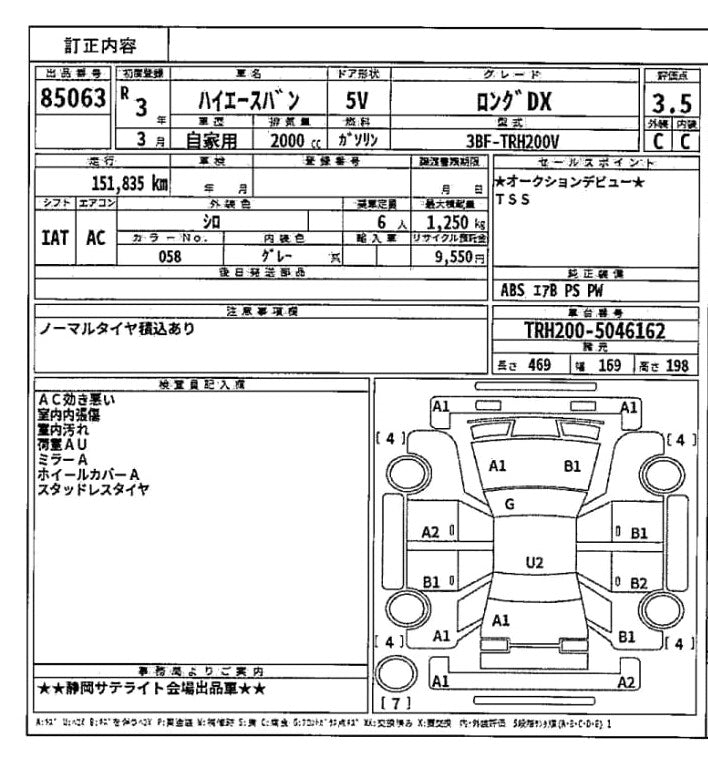 Toyota Hiace DX 2021 - White